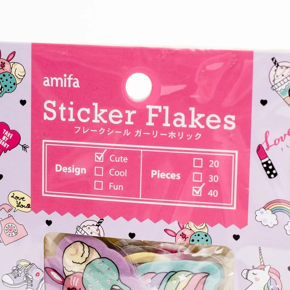 Amifa Sticker Flakes (Girly Holic)