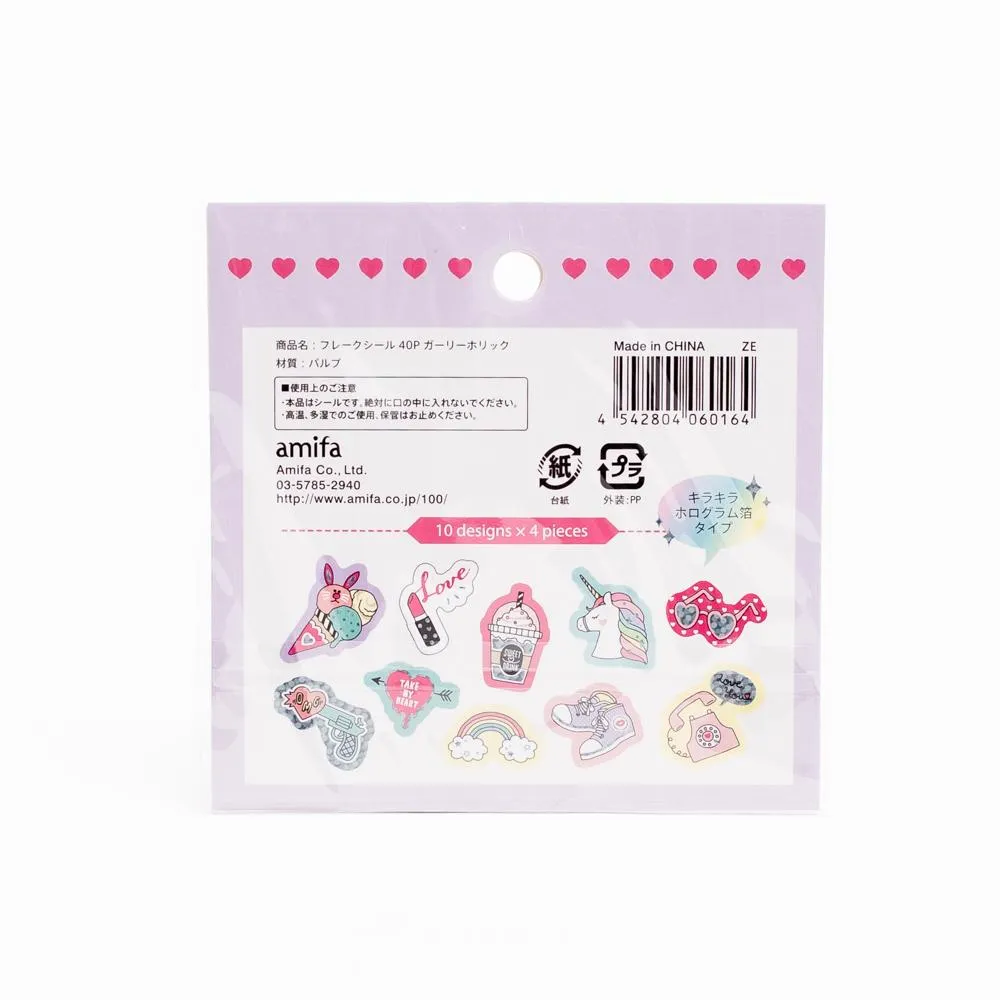 Amifa Sticker Flakes (Girly Holic)