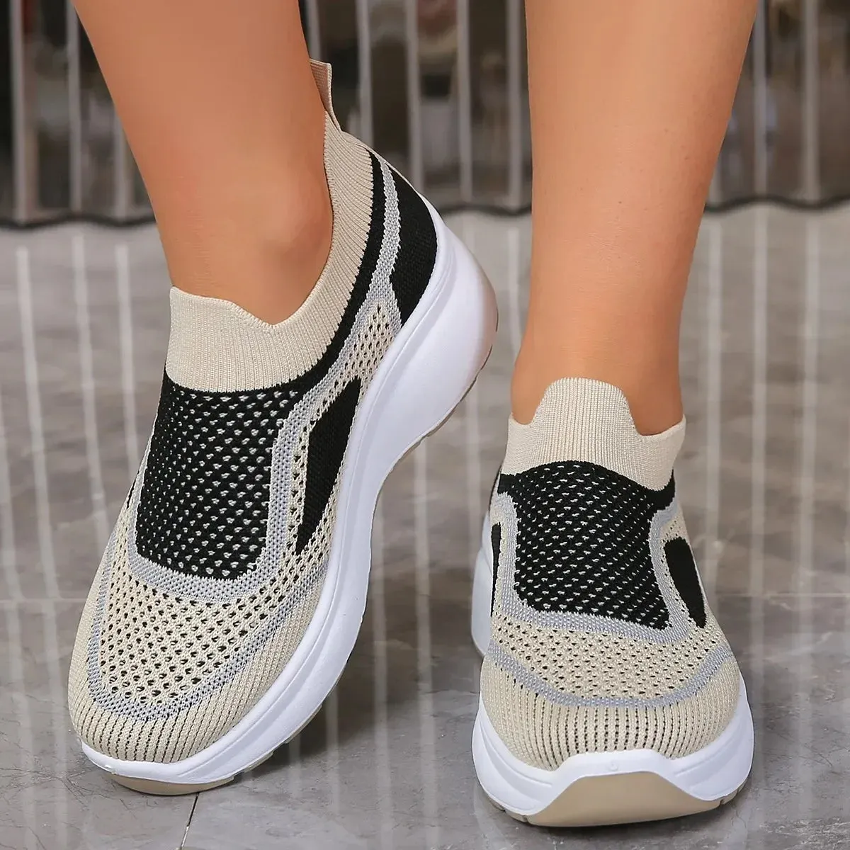 Beatrix - Stylish Slip-On Running Sneakers for Women