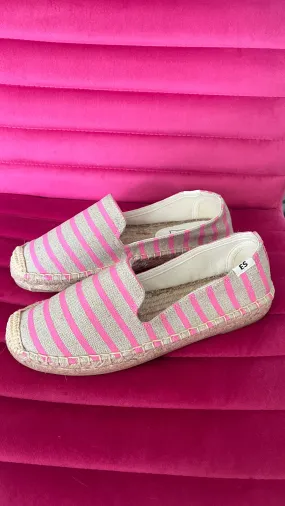 Espadrilles - Pink Stripes