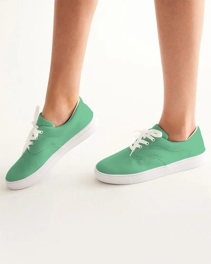 Pastel Green Women's Canvas Sneakers | Women's | Bright Pastel Green | C60M0Y60K0