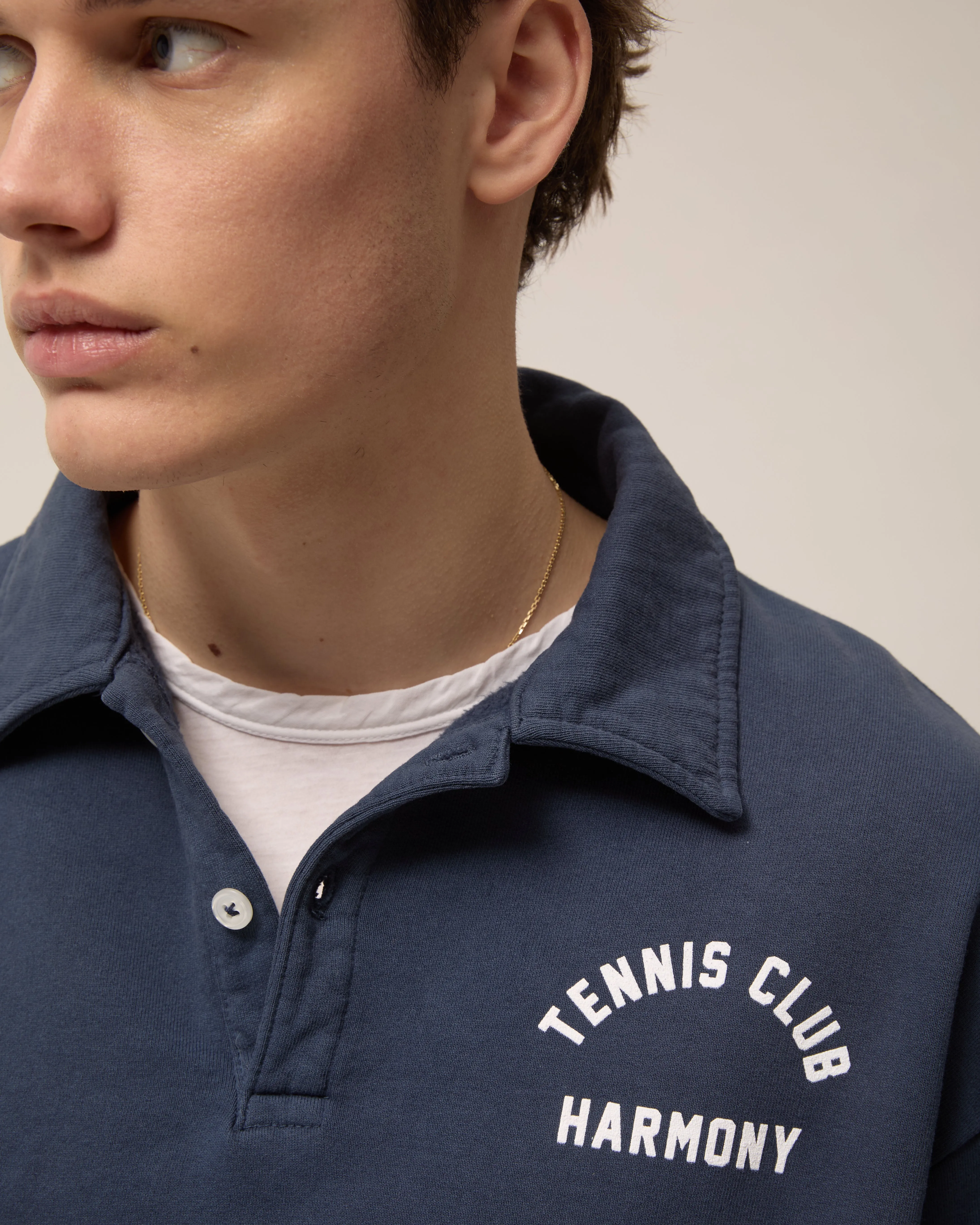 Polo Tennis Club - Navy - Cotton Jersey