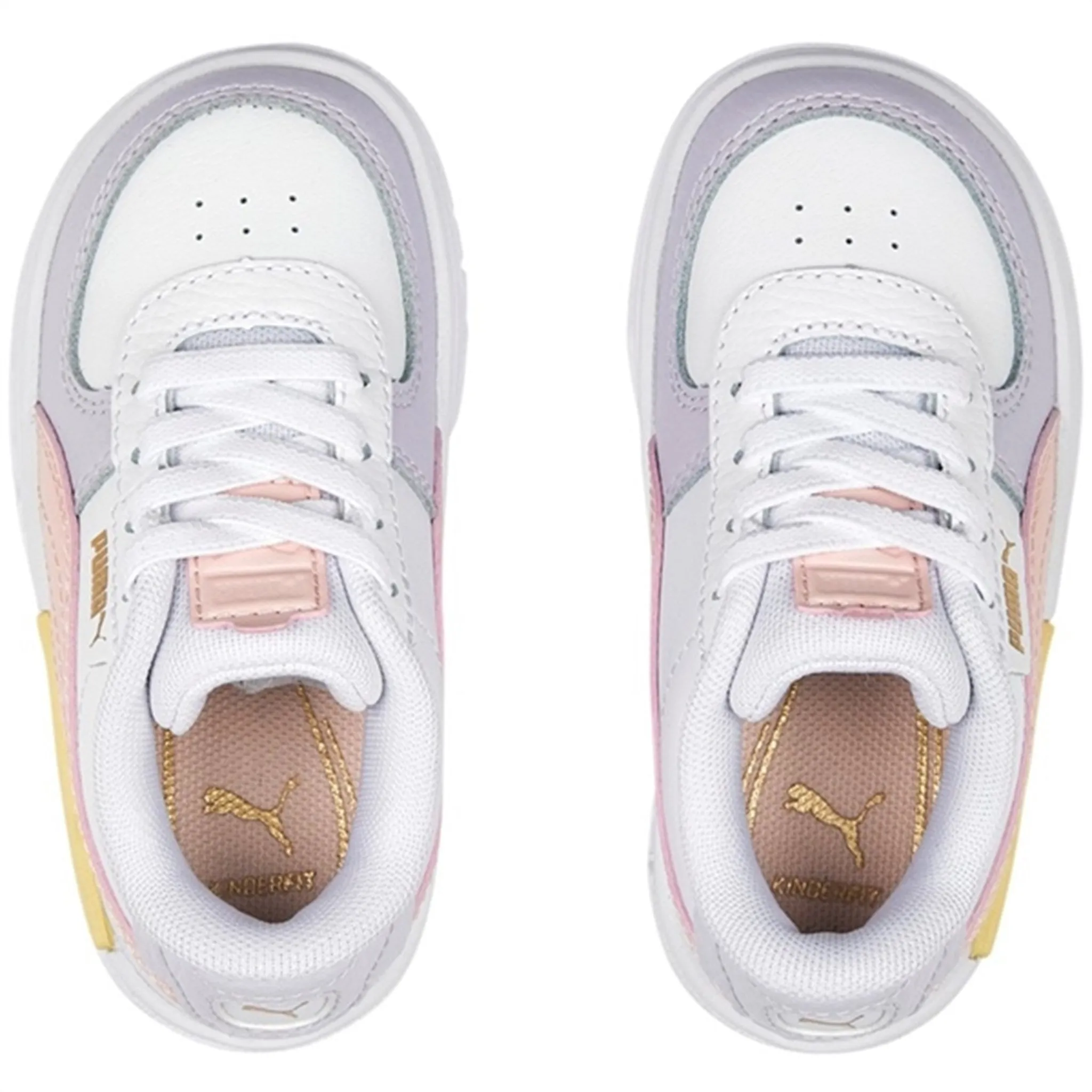 Puma Cali Dream Pastel AC Inf White-Rose Dust-Light Straw Sneakers