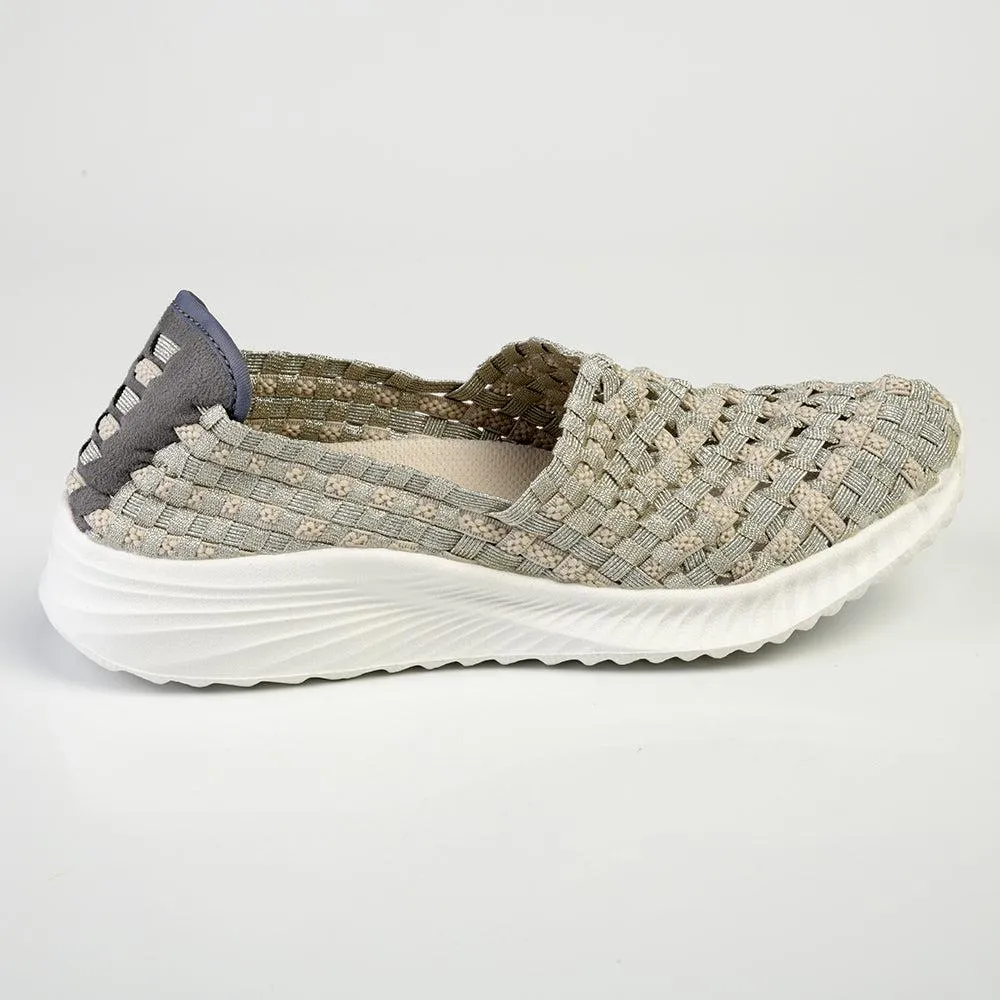 Rock Spring Tosh Woven Slip On - Beige/White