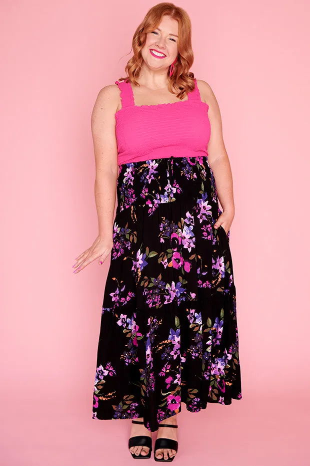 Willy Night Flower Dual Skirt