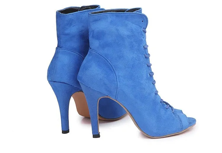 Women's Spring/Autumn Peep-Toe High-Heeled Shoes