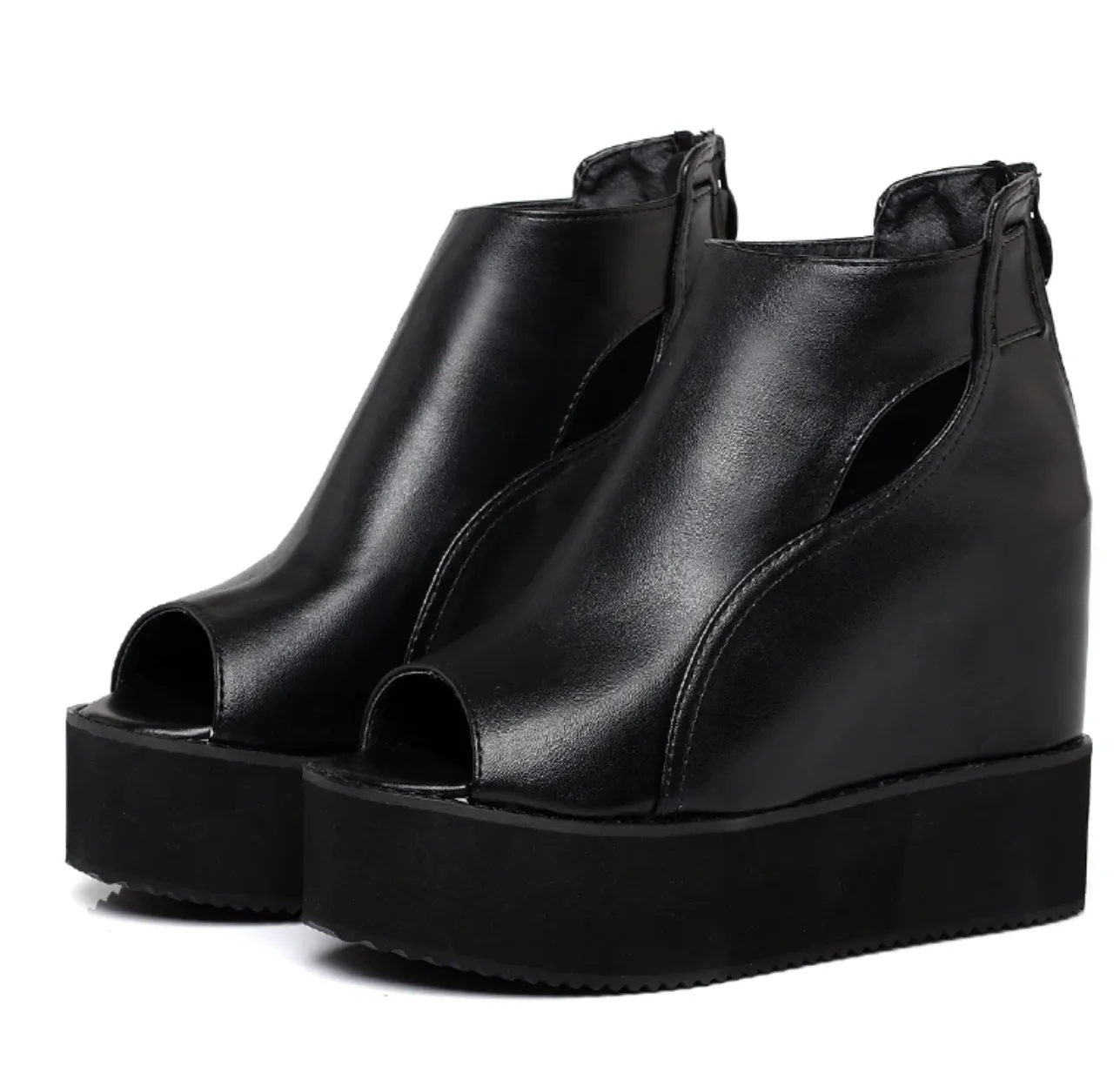 Women's Spring/Summer Casual Open Toe Ankle Boots